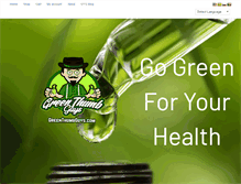 Tablet Screenshot of greenthumbguys.com